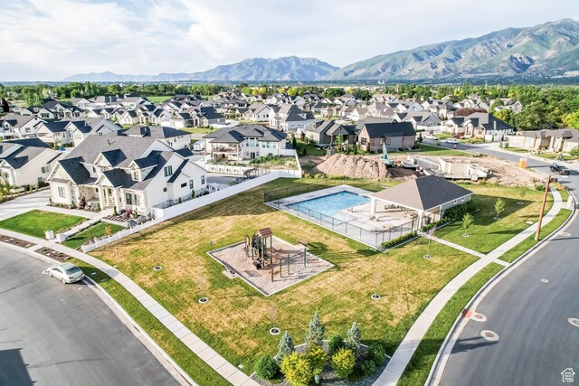 51 N Gray Fox Cir, Kaysville, UT 84037 - aerial perspective of suburban area with mountains