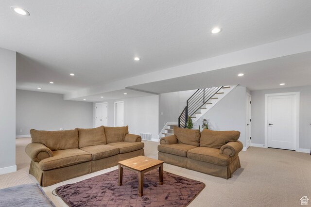 51 N Gray Fox Cir, Kaysville, UT 84037 - living room with light colored carpet