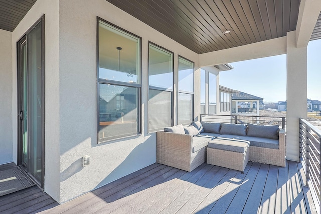 51 N Gray Fox Cir, Kaysville, UT 84037 - balcony with outdoor lounge area
