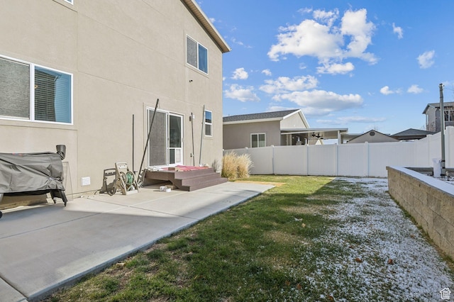 6343 W 7900 S, West Jordan, UT 84081 - view of yard with a patio area