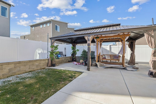 6343 W 7900 S, West Jordan, UT 84081 - exterior space featuring a gazebo