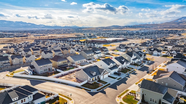 3301 W Cramden Dr, Lehi, UT 84043 - drone / aerial view featuring a mountain view