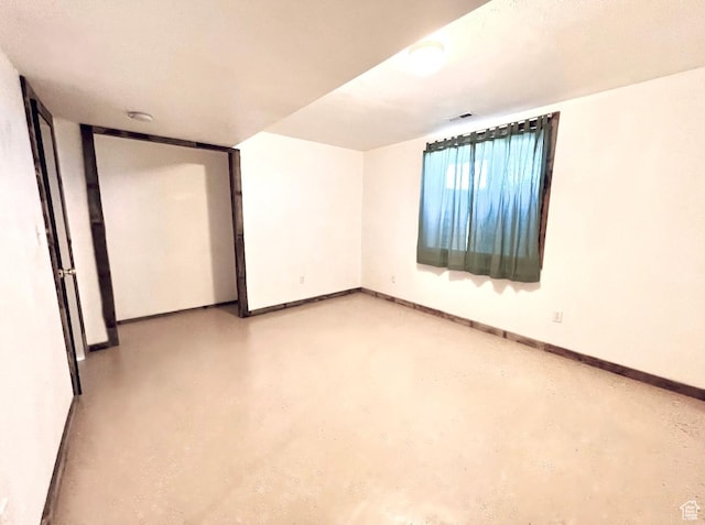 19600 N 8250 E, Mount Pleasant, UT 84647 - empty room featuring visible vents, baseboards, and concrete floors
