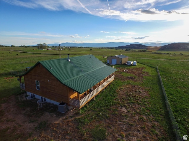 19600 N 8250 E, Mount Pleasant, UT 84647 - aerial view with a rural view and a mountain view