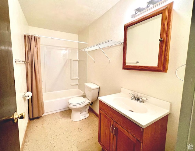 19600 N 8250 E, Mount Pleasant, UT 84647 - full bathroom featuring toilet, shower / washtub combination, and vanity