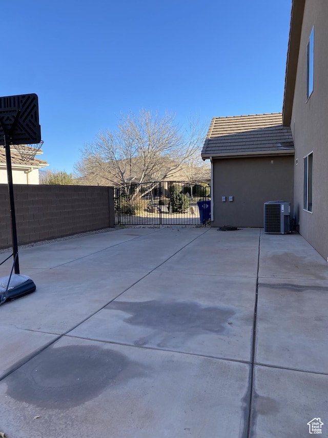 1918 S Mojave Dr, Washington, UT 84780 - view of patio featuring central AC unit