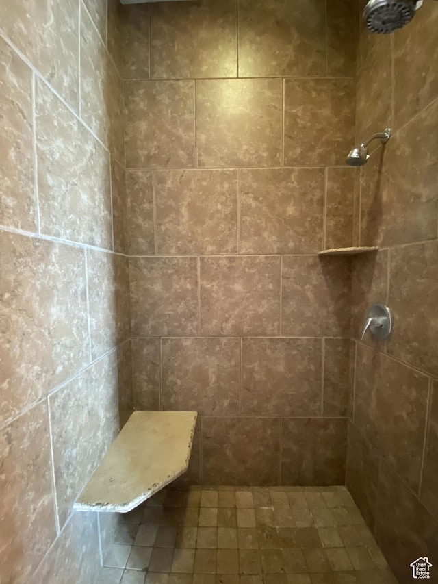 1918 S Mojave Dr, Washington, UT 84780 - bathroom with a tile shower