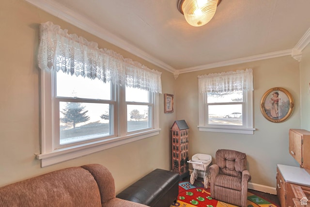320 S 800 W, Lewiston, UT 84320 - sitting room with ornamental molding and a healthy amount of sunlight