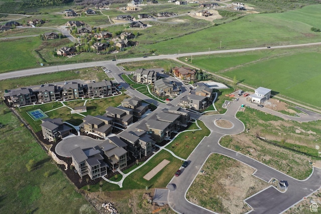drone / aerial view