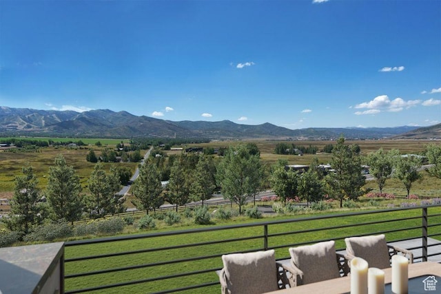5220 N Old Ranch Rd, Park City, UT 84098 - mountain view featuring rural landscape