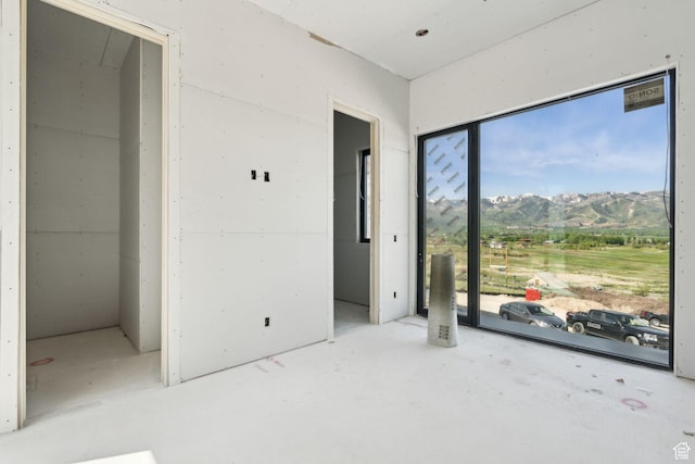 5220 N Old Ranch Rd, Park City, UT 84098 - unfurnished bedroom featuring a mountain view