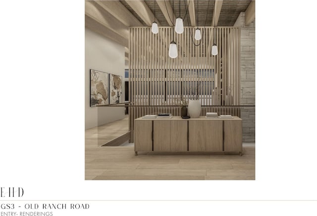 5220 N Old Ranch Rd, Park City, UT 84098 - reception area featuring beam ceiling