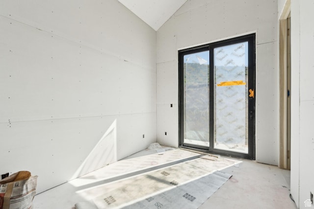 5220 N Old Ranch Rd, Park City, UT 84098 - spare room featuring lofted ceiling