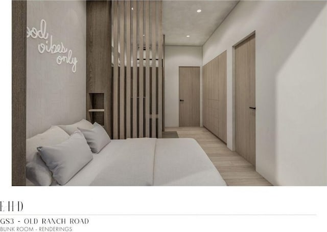5220 N Old Ranch Rd, Park City, UT 84098 - bedroom featuring wood finished floors and multiple closets