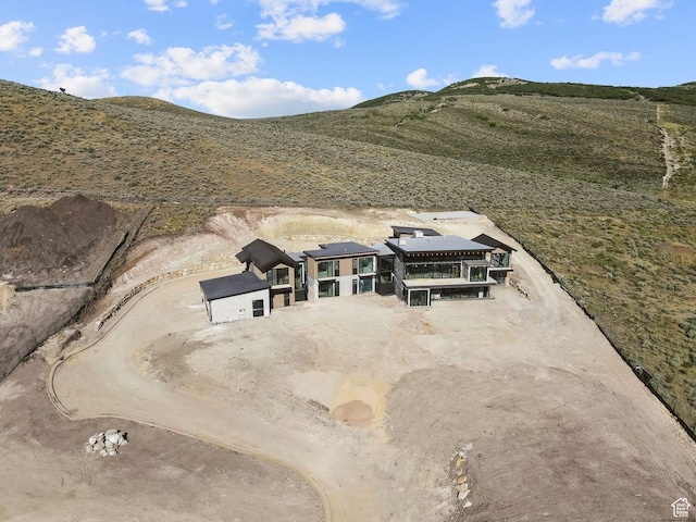 5220 N Old Ranch Rd, Park City, UT 84098 - view from above of property with mountains