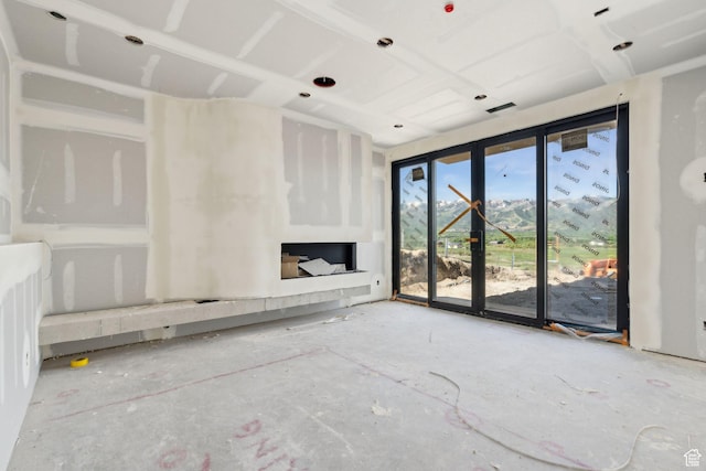 5220 N Old Ranch Rd, Park City, UT 84098 - view of unfurnished living room