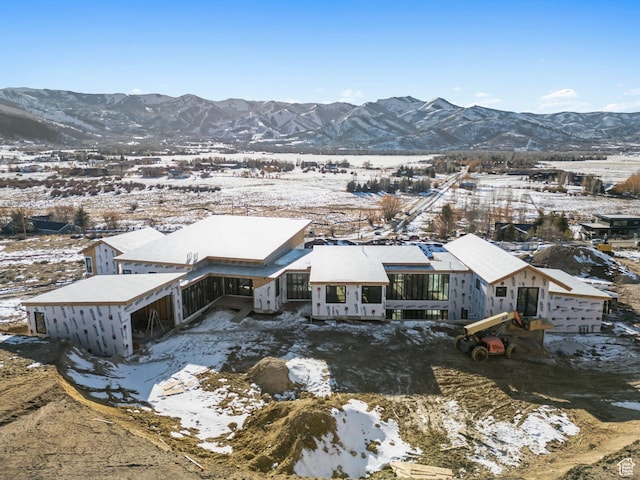 5220 N Old Ranch Rd, Park City, UT 84098 - view of front of home featuring a mountain view