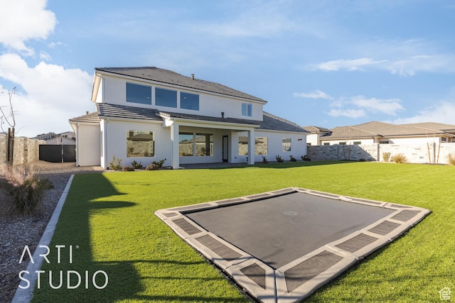 3783 S Kennedy Ln, Washington, UT 84780 - back of property with a lawn