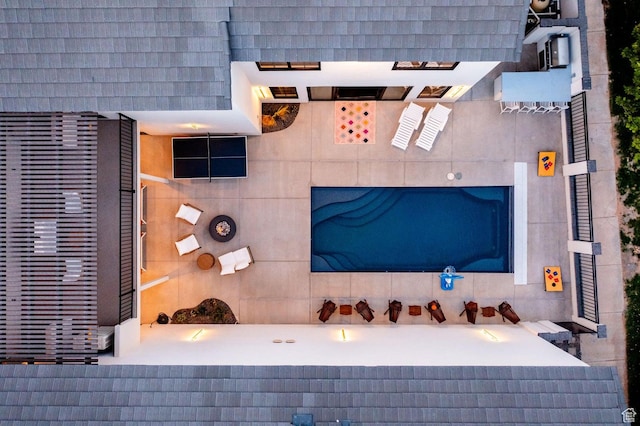 bird's eye view