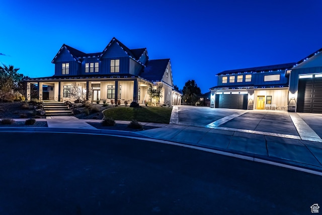 1283 N Gallen Rd W, Santa Clara, UT 84765 - modern farmhouse style home featuring a garage