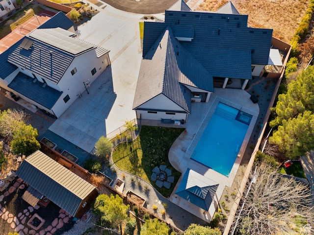 1283 N Gallen Rd W, Santa Clara, UT 84765 - bird's eye view