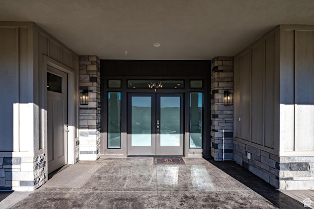 1283 N Gallen Rd W, Santa Clara, UT 84765 - view of exterior entry with french doors