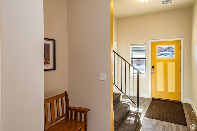 1283 N Gallen Rd W, Santa Clara, UT 84765 - foyer featuring dark wood-type flooring