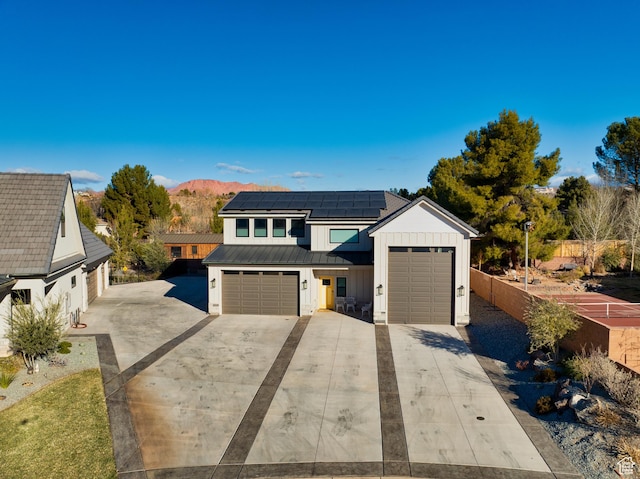 1283 N Gallen Rd W, Santa Clara, UT 84765 - view of front of house with solar panels