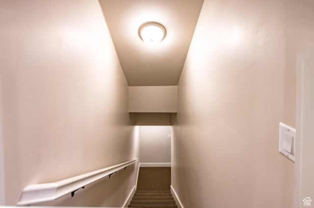 1283 N Gallen Rd W, Santa Clara, UT 84765 - stairway with carpet flooring