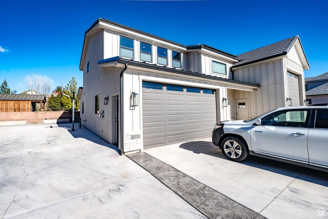 1283 N Gallen Rd W, Santa Clara, UT 84765 - view of front of property featuring a garage