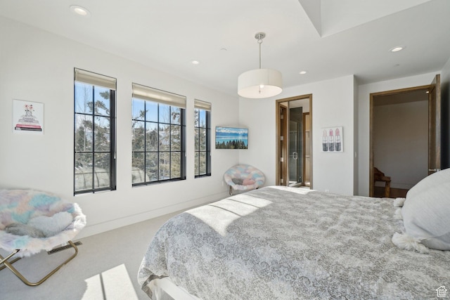 7242 Lupine Dr, Park City, UT 84098 - bedroom with recessed lighting and carpet flooring