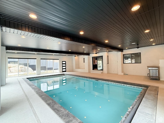 view of indoor pool