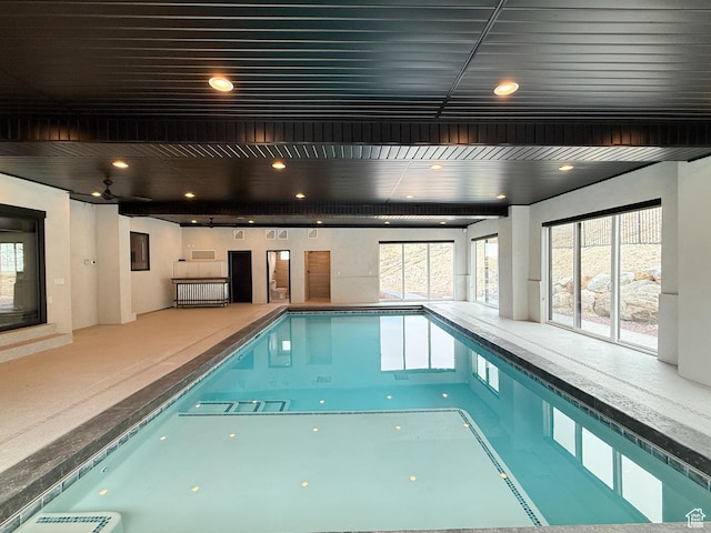 view of indoor pool