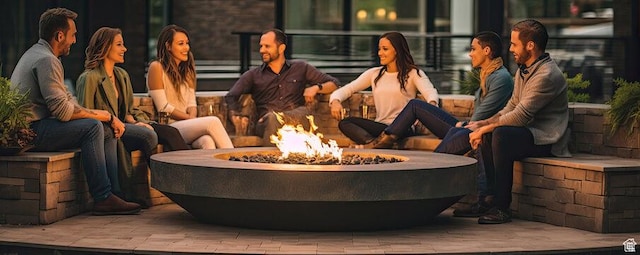 328 E 3390 S Unit 11, South Salt Lake, UT 84115 - exterior details with a fire pit