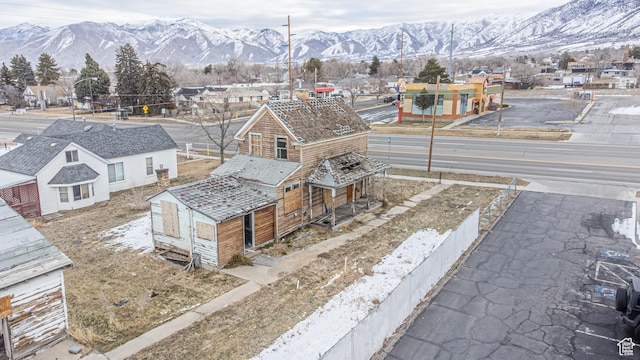220 S Main St, Tooele, UT 84074 - drone / aerial view with a mountain view