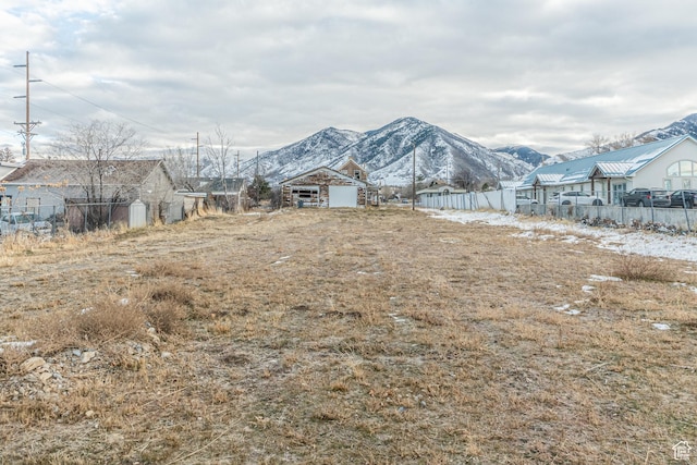 220 S Main St, Tooele, UT 84074 - view of yard featuring a mountain view