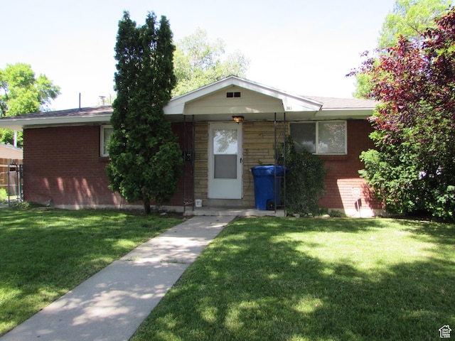 385 N 1200 W, Salt Lake City, UT 84116 - view of front of house with a front lawn