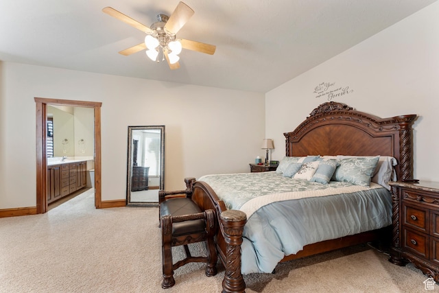 337 E Brayden Way, Draper, UT 84020 - bedroom featuring ensuite bathroom and ceiling fan