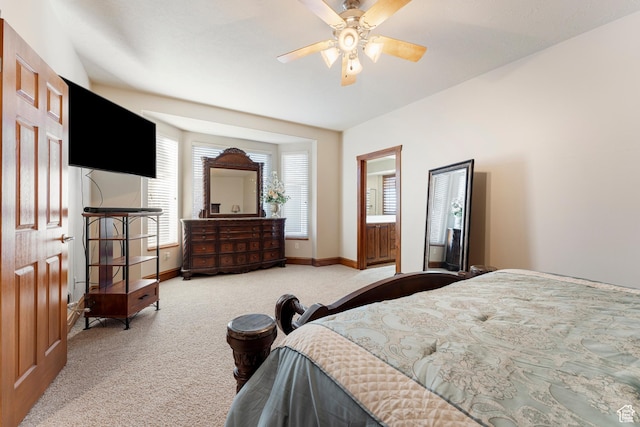 337 E Brayden Way, Draper, UT 84020 - carpeted bedroom featuring ceiling fan