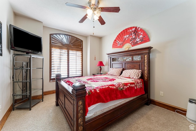 337 E Brayden Way, Draper, UT 84020 - carpeted bedroom with ceiling fan