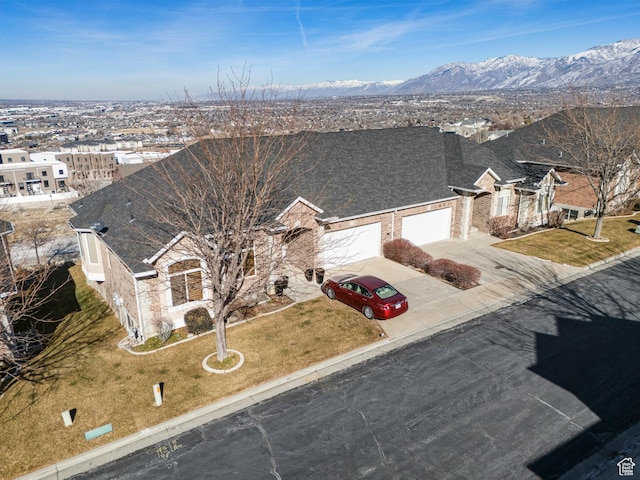 337 E Brayden Way, Draper, UT 84020 - birds eye view of property featuring a mountain view