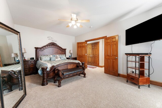 337 E Brayden Way, Draper, UT 84020 - carpeted bedroom with ceiling fan and a closet