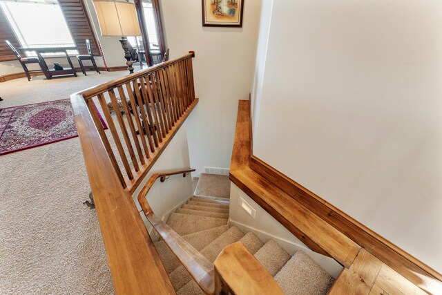 337 E Brayden Way, Draper, UT 84020 - stairs featuring carpet flooring