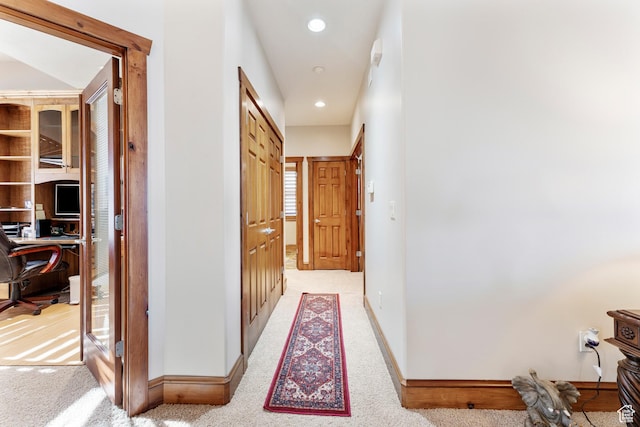 337 E Brayden Way, Draper, UT 84020 - hallway featuring light colored carpet