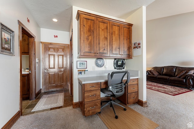337 E Brayden Way, Draper, UT 84020 - carpeted office space featuring a textured ceiling