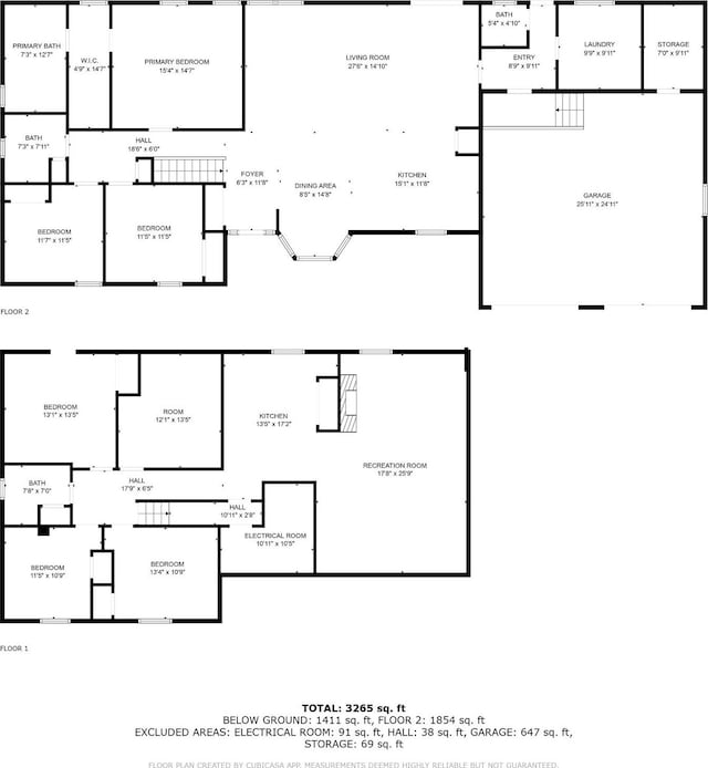 1455 E 100 S, Spanish Fork, UT 84660 - floor plan