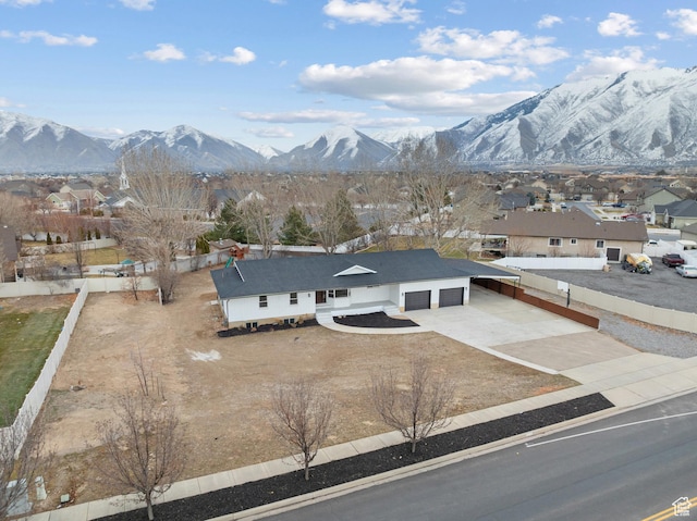 1455 E 100 S, Spanish Fork, UT 84660 - exterior space with a residential view and a mountain view
