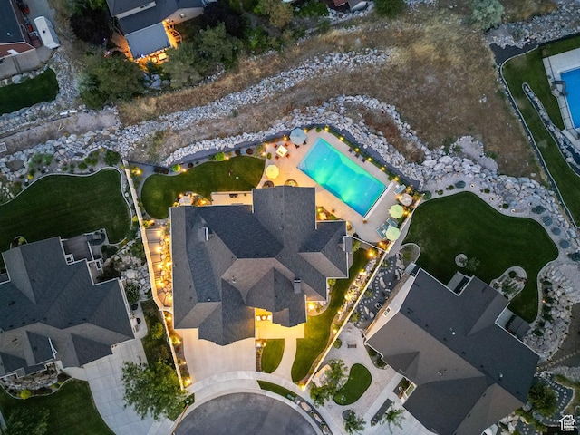 drone / aerial view