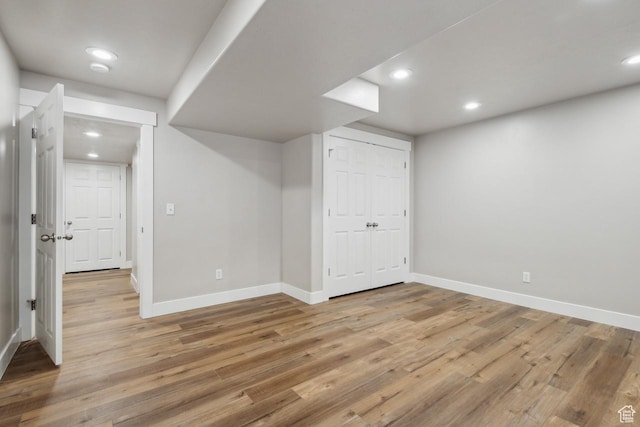 6228 W Apollo Way, Highland, UT 84003 - basement with wood-type flooring