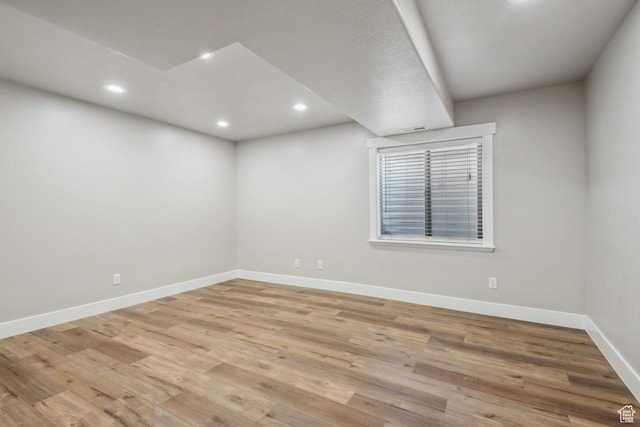 6228 W Apollo Way, Highland, UT 84003 - unfurnished room with light hardwood / wood-style floors